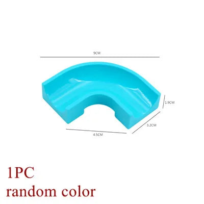 Big Building Blocks Marble Race Run Track Dinosaur Part Maze Toy