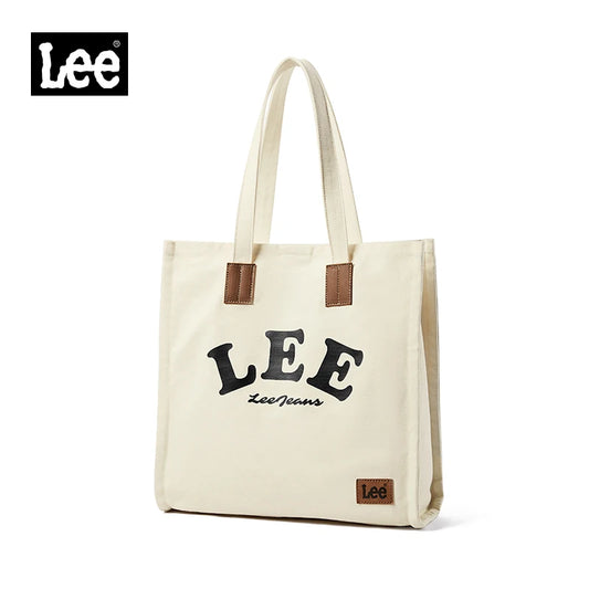 Canvas Tote Leather Cotton Shopping Bag