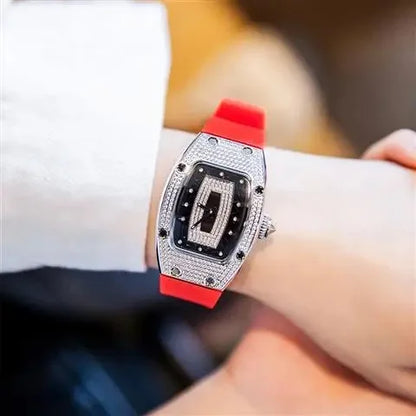 DANA Crystal Silicone Jelly Quartz Watch