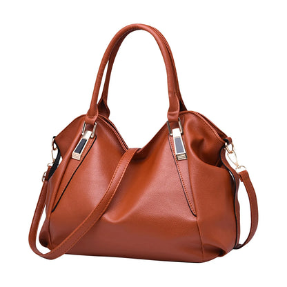 Soft Leather Handbag Classic Large Capacity Bags