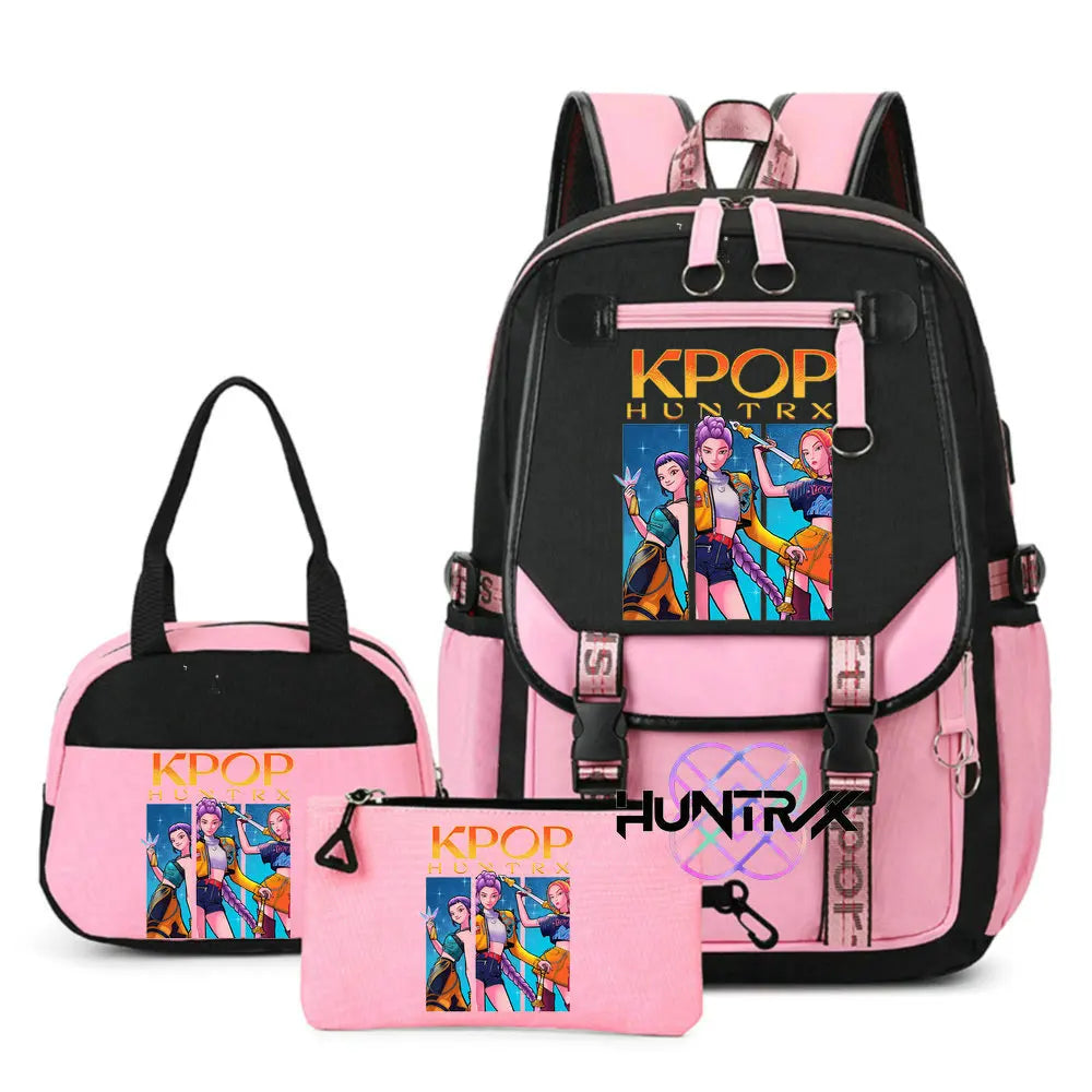 KPop Demon Hunters Backpack Schoolbag