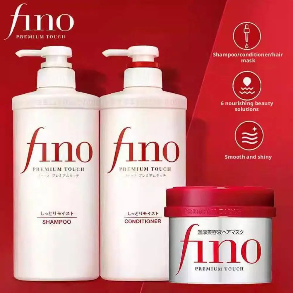 Premium Touch Series Hair Care Shampoo Conditioner Hair Mask Set