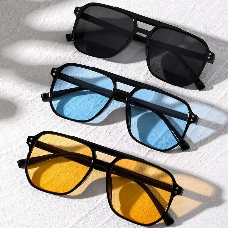 Vintage Square Unisex Sunglasses