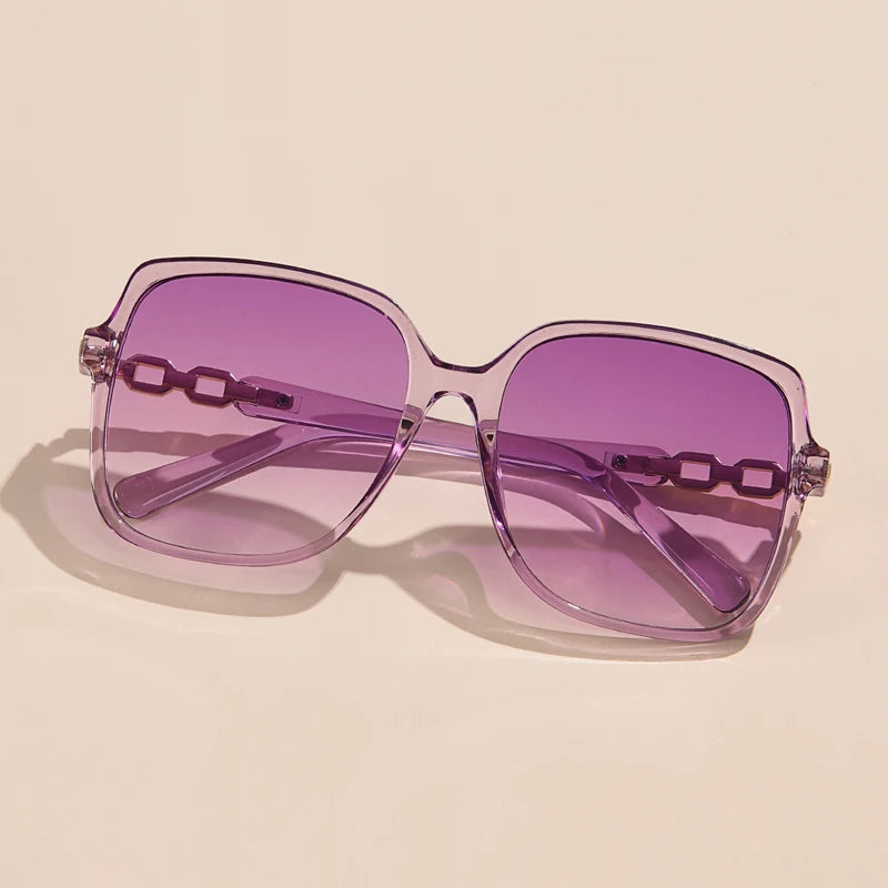 Square Cycling Big Frame Eyeglasses