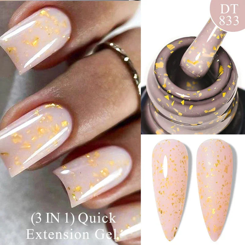 7ml Red Series Gel Nail Polish Glitter