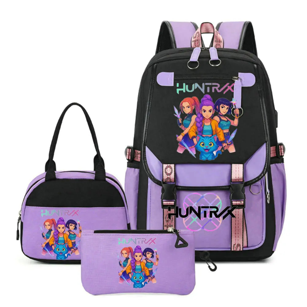 KPop Demon Hunters Backpack Schoolbag