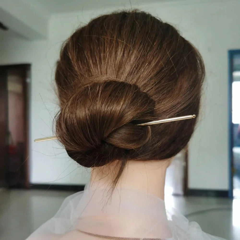 Long Tassel Double Chain Hair Pins Nunchaku Hairpin Chinese Hanfu Hair Stick