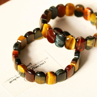 AAA Grade Natural Colored Tigers Eye Bracelet