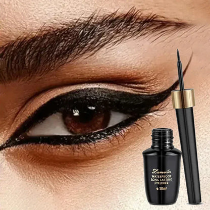 Ultra-fine waterproof black liquid eyeliner pen