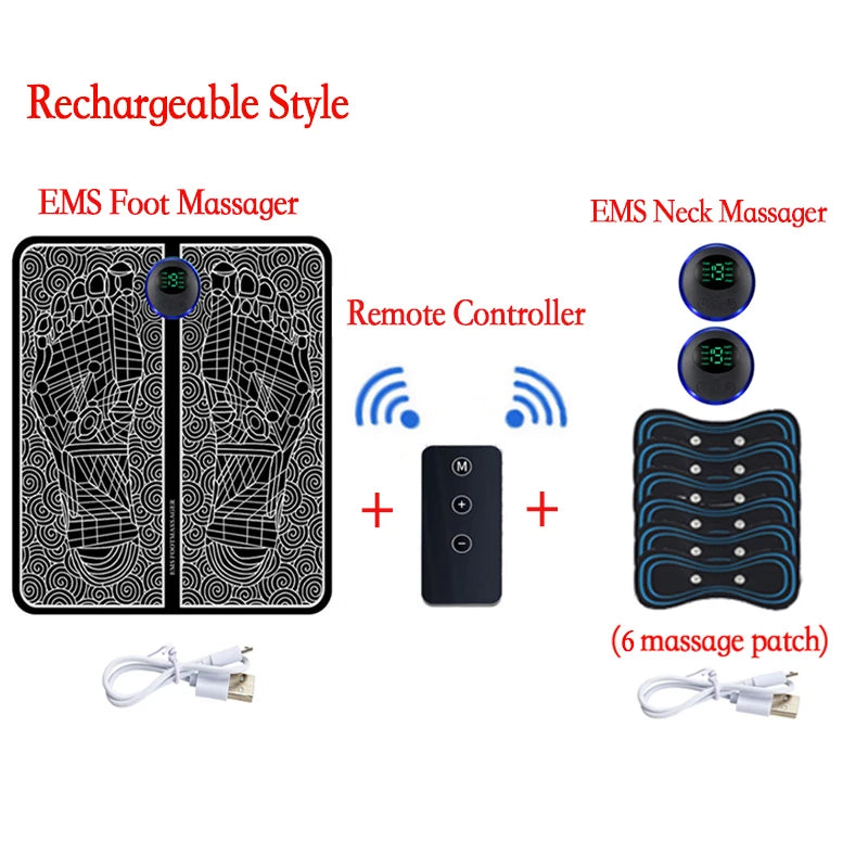 Electric Foot Massager Pad Relaxation
