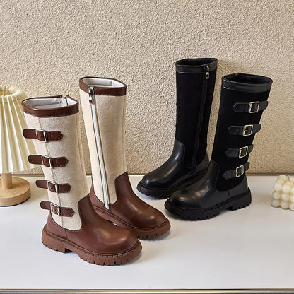 High Comfortable British Style Casual Versatile Leather Boots