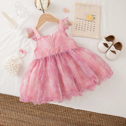 9 Months -4 Years Old Princess Baby Girl Dress