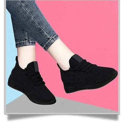 Breathable Round Toe Sneakers