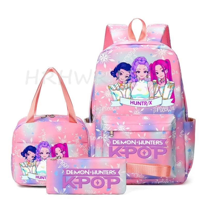 KPop Demon Hunters Backpack Simple Large Capacity