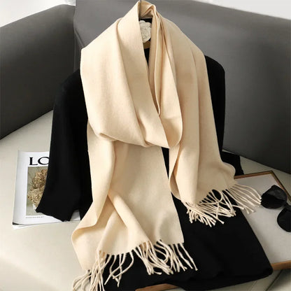 Scarf Warm Thicken Cashmere Shawl Scarves