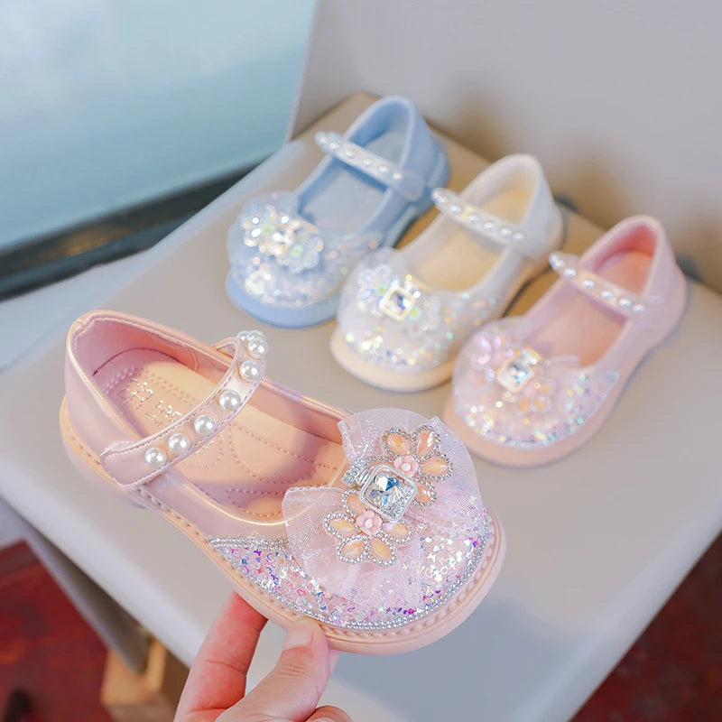Lightweight Bow Soft Flat Shoes