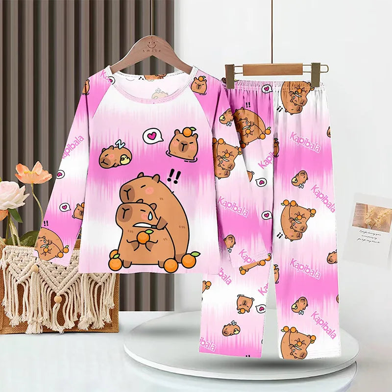 Sleepers Cartoon Boutique Long Sleeve 3 4 5 6 7 8 9 10 11 12 Yrs Pajamas