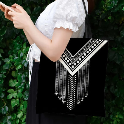 Polyester Keffiyeh Scarf Tote Bag