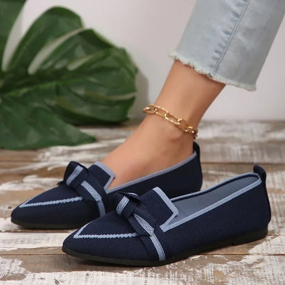 Loafers Ballet Flats Pointed Toe Barefoot Butterfly Shoes