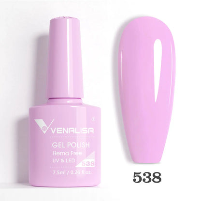 Full Coverage Beautiful Semi Permanent Soak Off UV LED Gel Nail Polish
