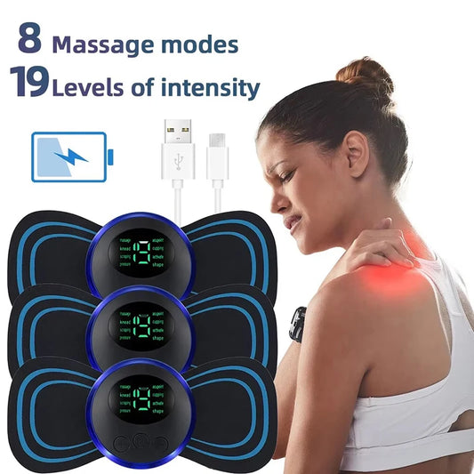 Smart Electric Neck Massager Muscle Relax Pain Relief