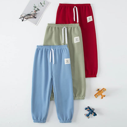 Multi-color Seasonal Casual Sports Pants For Boys And Girls
