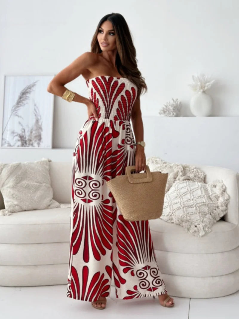 Casual Slit Midi Elegant jumpsuit