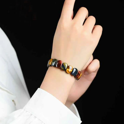 AAA Grade Natural Colored Tigers Eye Bracelet