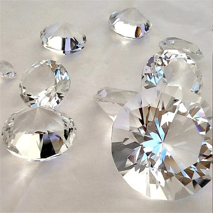30-80mm AB Colorful K9 Crystal Diamond Rainbow Make