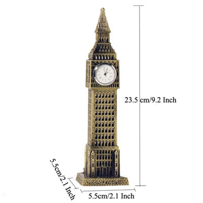 Metal Architecture Figurine World Famous Landmark Building