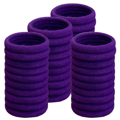 50PCS/Set Cotton Elastic Hair Ties