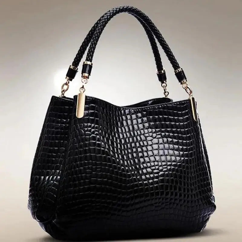 DANA Large Capacity Crocodile Bag