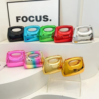 DANA Golden Acrylic Hobo Bags