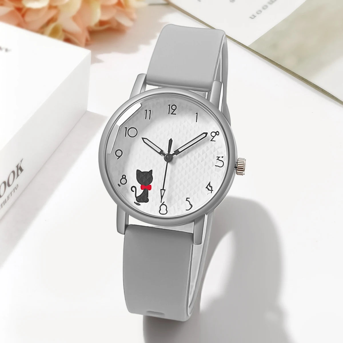 Casual Quartz Silicone Strap Watches