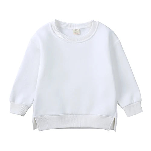 Winter Spring Pullovers Korean Baby Thicken Fleece 6M-7T Hoodies
