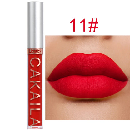 Waterproof Matte Velvet Lip Glaze Lipstick