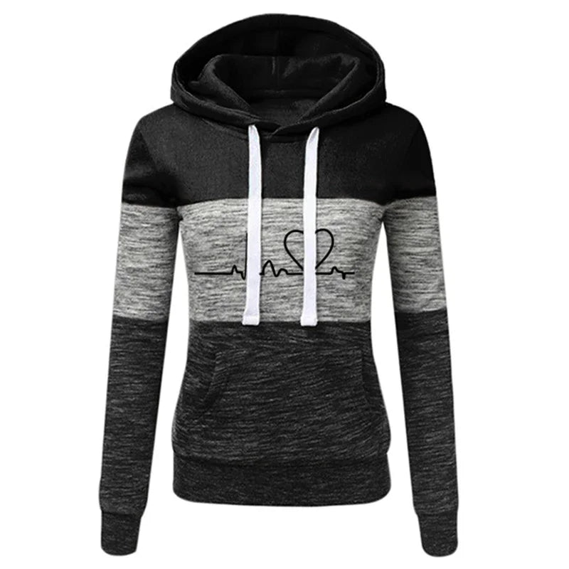 Tracksuit Printing Hooded Jogging Pullovers