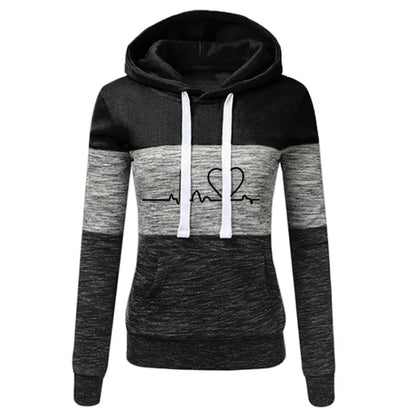 Tracksuit Printing Hooded Jogging Pullovers