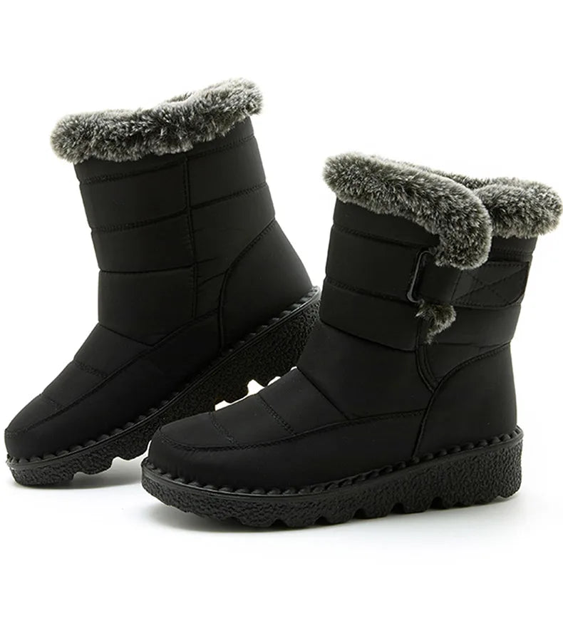 DANA Waterproof Snow With Fur Boots