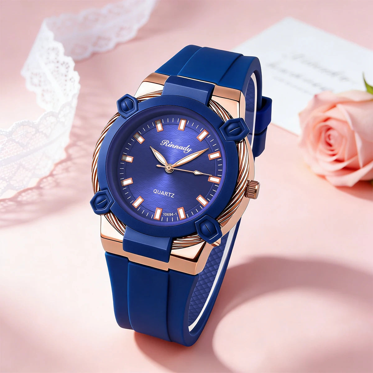 Temperament Casual Silicone Quartz Watches