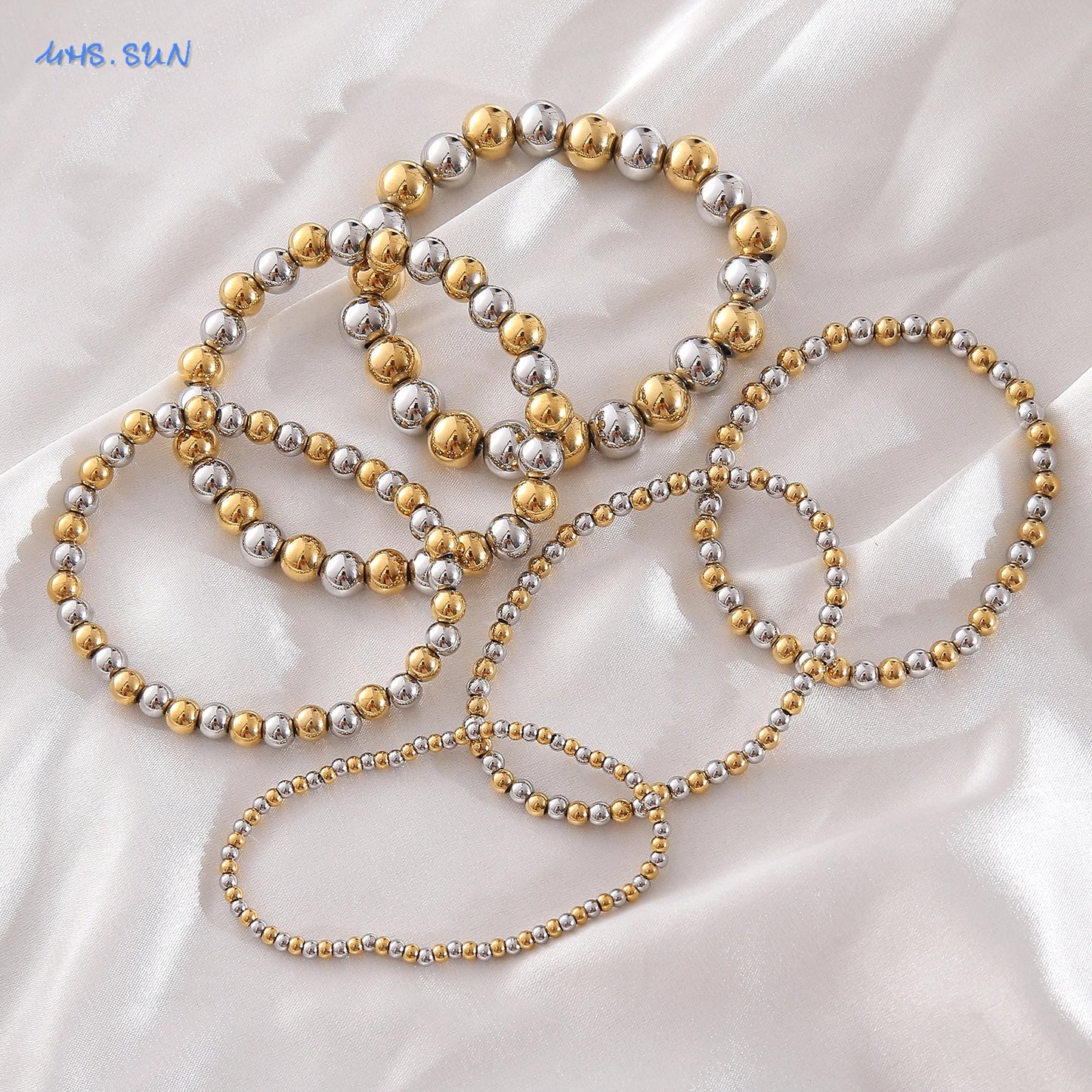 DANA 6pcs/Set Beaded Bracelets