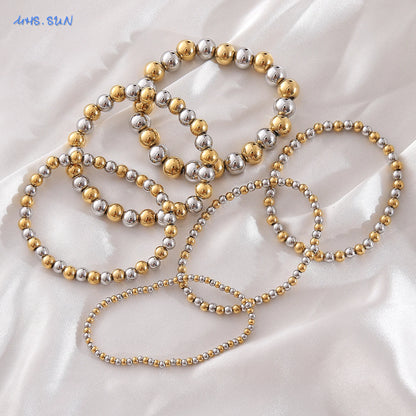 DANA 6pcs/Set Beaded Bracelets