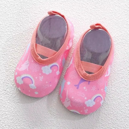 Baby Socks Shoes Learning Walking Anti-Skid Slippers
