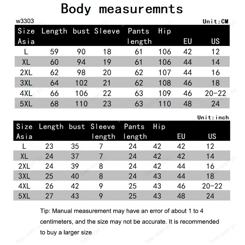 Plus Size Silk Sleepwear Short-Sleeved Pajamas