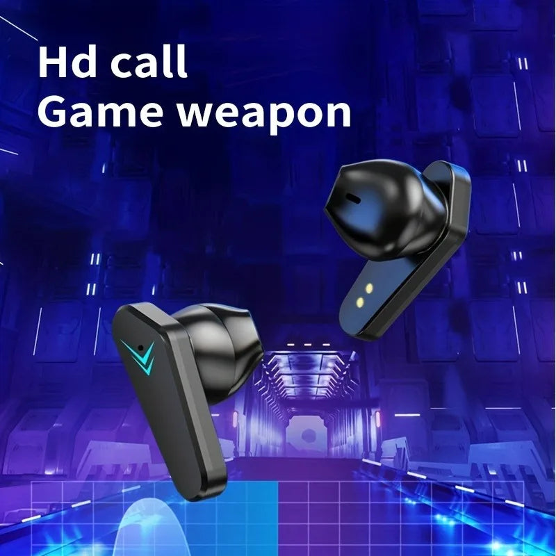 TWS Wireless Bluetooth Headset LED Display Headphones Noise Cancelling