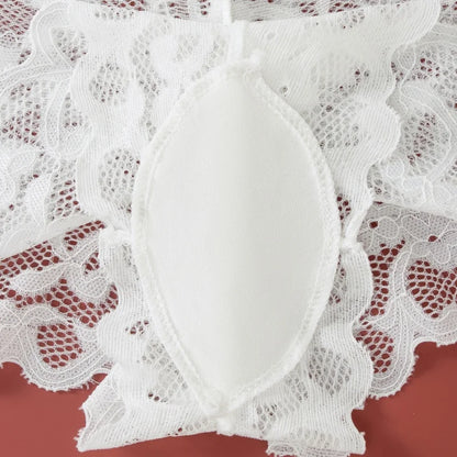 Lace Transparent Ultra-thin Bralette Lingerie Set