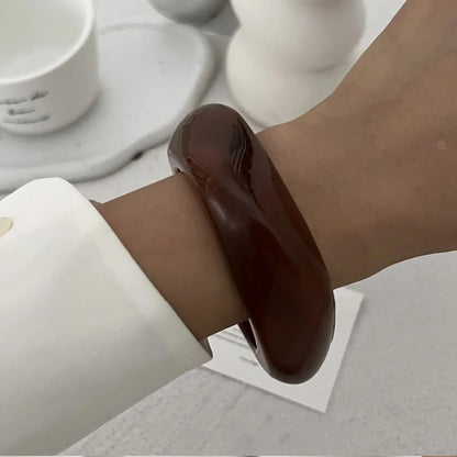 Big Geometric Hip Hop Wide Bracelets