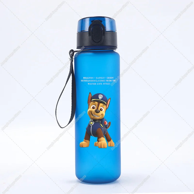 650ML PAW Patrols Boys Water Bottle Cartoon Anime Leak Proof Sports Bottles
