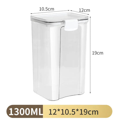 Sealed Jars For Kitchen Storage Box Set
