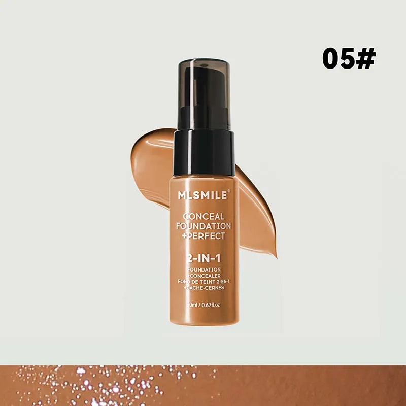 Face Foundation Cream Oil-Control Matte Makeup